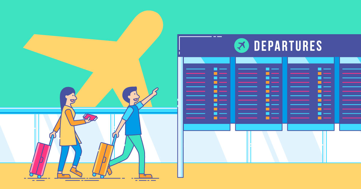 วิธีดู departures board เพื่อเช็คสถานะเที่ยวบิน